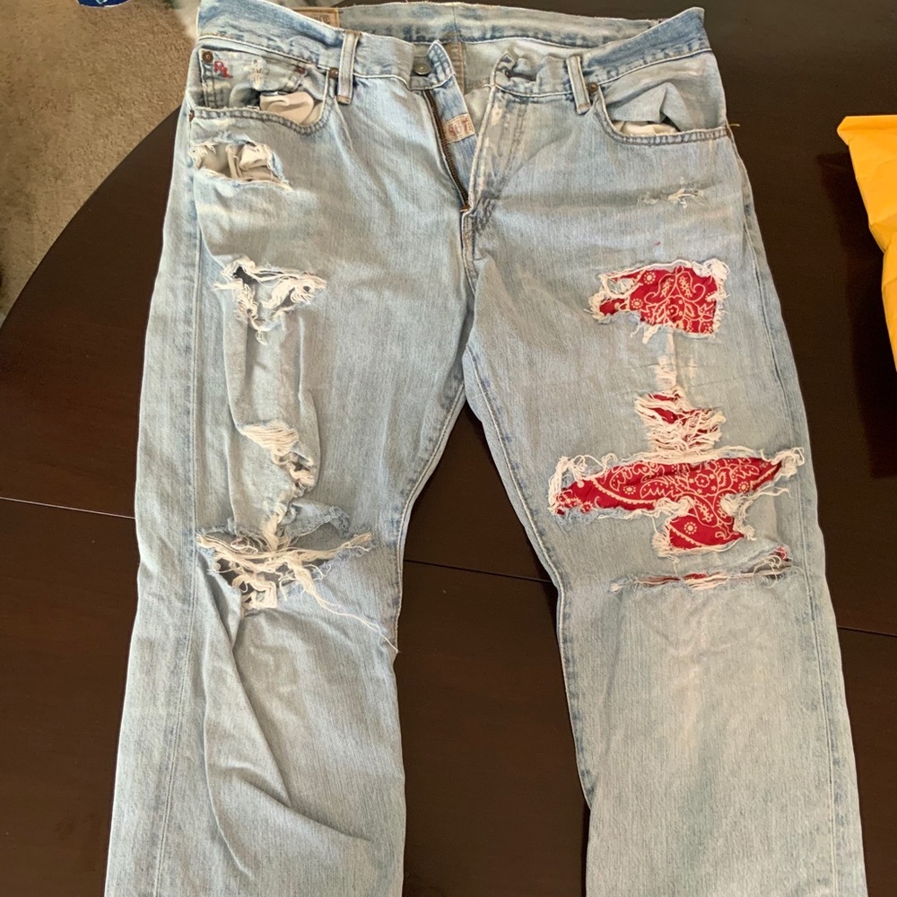 Ralph Lauren Polo Vintage Jeans with Added Flair